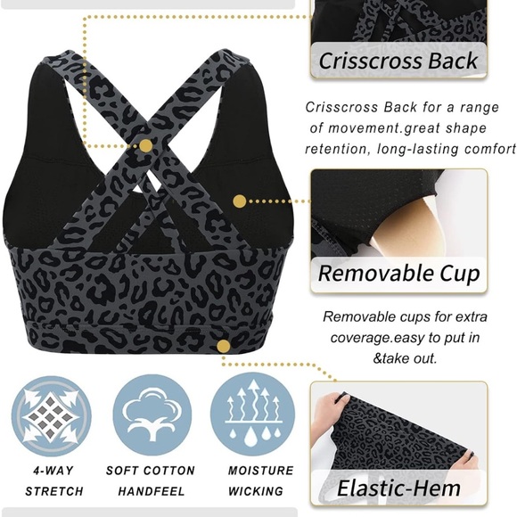 Running Girl sports bra, XL - Picture 4 of 9